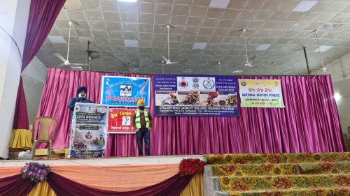  2026-02-02 Seven-day Civil Defence Training Camp Concluded At Government College Ropar